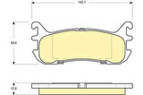 MGA 55347 Balata Fren Arka Mazda 323-Lantis 96-98 1.8 16V BCYC2648Z
