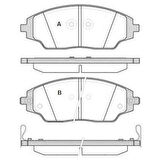 MGA Fren Balatası On ( Chevrolet : Aveo )