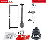 MGA 70156 Aks Kafası İç Sağ Mafsallı Ducato Boxer Jumper 2.2MJTD 2.3MJTD 3.0MJTD 06- 1349785080