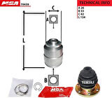 MGA 70439 Aks Kafa İç Sağ Hyundai Accent-Era 07-11 1.5 CRDI Dizel 26x33x41 1603261