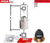 MGA 70774 Aks Kafa İç Sağ Kia Sorento 02-05 28x25x42 