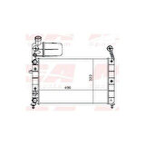 MGA Su Radyatoru Fiat:Tempra-Tıpo 1.4 16 Karbb. Nac Bıdonlu 90-93 498x322x32