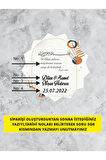 Kişiye Özel Ahşap Mdf Magnet Söz,nişan,kına,düğün,sünnet,bebek Doğum Magnetleri