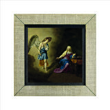 Meryem’e Müjde (Adriaen van de Velde, 1667) Baskılı MDF  Magnet(KRG-103)Buzdolabı Süsü