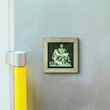 Pietà (Michelangelo, 1498) Baskılı MDF  Magnet(KRG-144)