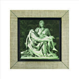 Pietà (Michelangelo, 1498) Baskılı MDF  Magnet(KRG-144)