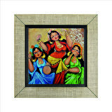 Dans Eden Oryantal Kadınlar Baskılı MDF  Magnet(KRG-145)