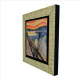 Çığlık (Edvard Munch, 1893) Baskılı MDF  Magnet(KRG-168)