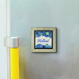 Hollanda Görseli Baskılı MDF  Magnet(KRG-020)Buzdolabı Süsü