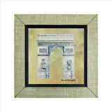 Zafer Takı (Arc de Triomphe) Baskılı MDF  Magnet(KRG-004)Buzdolabı Süsü