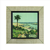 İtalya Görseli Baskılı MDF  Magnet(KRG-057)Buzdolabı Süsü