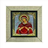 Meryem Görseli Baskılı MDF  Magnet(KRG-099)Buzdolabı Süsü