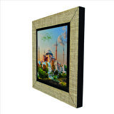 Ayasofya Baskılı MDF  Magnet(KRT-001)Buzdolabı Süsü