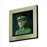 Atatürk Baskılı MDF  Magnet(KRT-102)Buzdolabı Süsü