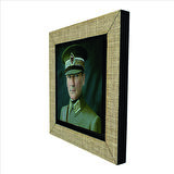 Atatürk Baskılı MDF  Magnet(KRT-102)Buzdolabı Süsü