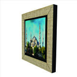 Sultanahmet Camii  Baskılı MDF  Magnet(KRT-013)Buzdolabı Süsü