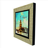 Kız Kulesi  Baskılı MDF  Magnet(KRT-018)