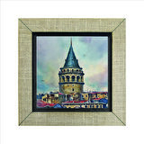 Galata Kulesi  Baskılı MDF  Magnet(KRT-020)