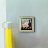 Galata Kulesi  Baskılı MDF  Magnet(KRT-022)Buzdolabı Süsü