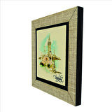 İstanbul Sembolik Yerler Baskılı MDF  Magnet(KRT-027)