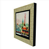 İstanbul Vapur Baskılı MDF  Magnet(KRT-033)