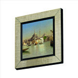 Eminönü Yeni Camii (Çizim, Osmanlı Dönemi)  Baskılı MDF  Magnet(KRT-043)