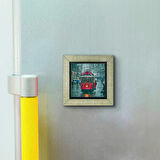Nostaljik Tramvay  Baskılı MDF  Magnet(KRT-048)