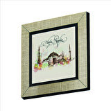 Ayasofya Camii  Baskılı MDF  Magnet(KRT-005)Buzdolabı Süsü