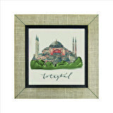 Ayasofya Camii  Baskılı MDF  Magnet(KRT-006)
