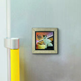 İstanbul Kedisi  Baskılı MDF  Magnet(KRT-064)Buzdolabı Süsü