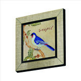 İstanbul Kuşu  Baskılı MDF  Magnet(KRT-068)