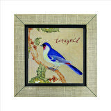 İstanbul Kuşu  Baskılı MDF  Magnet(KRT-068)