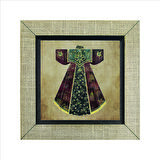 Osmanlı Saray Kaftanı Baskılı MDF  Magnet(KRT-083)