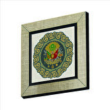 Osmanlı Arması Baskılı MDF  Magnet(KRT-084)