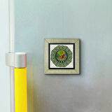 Osmanlı Arması Baskılı MDF  Magnet(KRT-084)