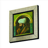 Fatih Sultan Mehmet (Değiştirilmiş çizim)  Baskılı MDF  Magnet(KRT-089)Buzdolabı Süsü