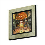 Ayasofya Camii içi  Baskılı MDF  Magnet(KRT-009)