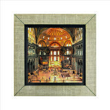Ayasofya Camii içi  Baskılı MDF  Magnet(KRT-009)