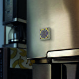 Çini Desen Baskılı Doğaltaş  Magnet(KD-022)Buzdolabı Süsü