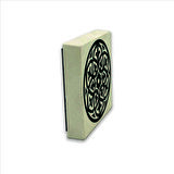 Barok Desen Baskılı Doğaltaş  Magnet(KD-059)Buzdolabı Süsü
