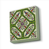 İtalyan Deseni Baskılı Doğaltaş  Magnet(KD-078)Buzdolabı Süsü