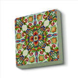İtalyan Deseni Baskılı Doğaltaş  Magnet(KD-086)Buzdolabı Süsü