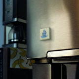 Hollanda Deseni Baskılı Doğaltaş  Magnet(KD-095)Buzdolabı Süsü