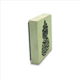 Besmele Baskılı Doğaltaş  Magnet(KH-021)Buzdolabı Süsü