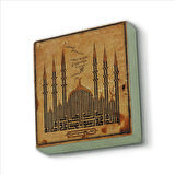 Kelime-i Tevhid Baskılı Doğaltaş  Magnet(KH-050)Buzdolabı Süsü