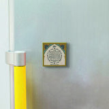 Bereket Duası (Karınca Duası) Baskılı Doğaltaş  Magnet(KH-076)Buzdolabı Süsü