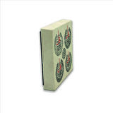 4 Kul (Kafirun, İhlas, Felak  ve Nas Sureleri) Baskılı Doğaltaş  Magnet(KH-085)