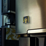 Meryem Görseli Baskılı Doğaltaş  Magnet(KRG-100)