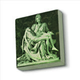 Pietà (Michelangelo, 1498) Baskılı Doğaltaş  Magnet(KRG-144)