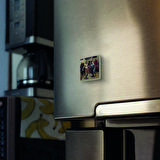 Kahire’de Kafe’de Dans (Jacques Baugnies) Baskılı Doğaltaş  Magnet(KRT-138)Buzdolabı Süsü